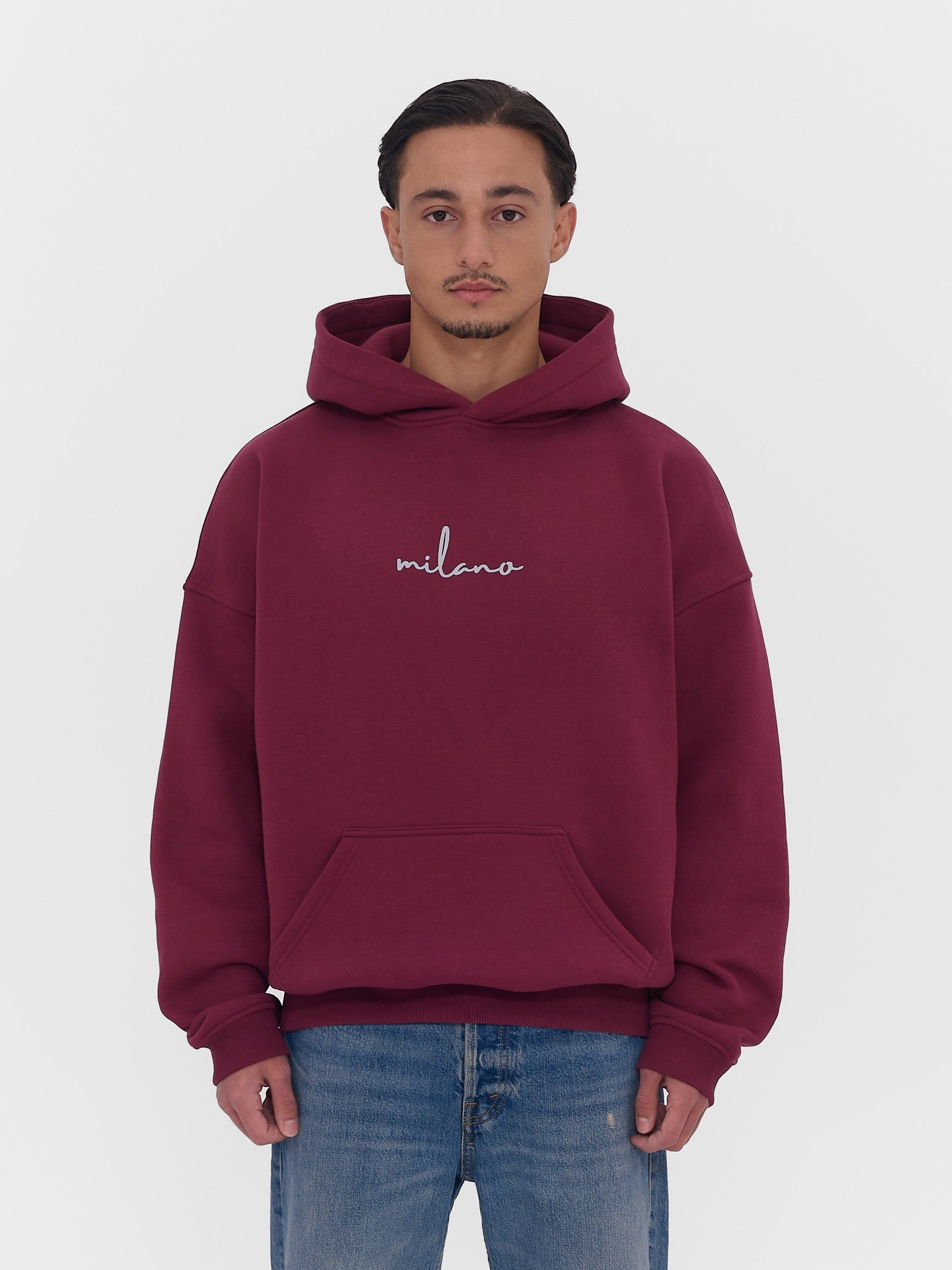L'amour Hoodie Cranberry Red