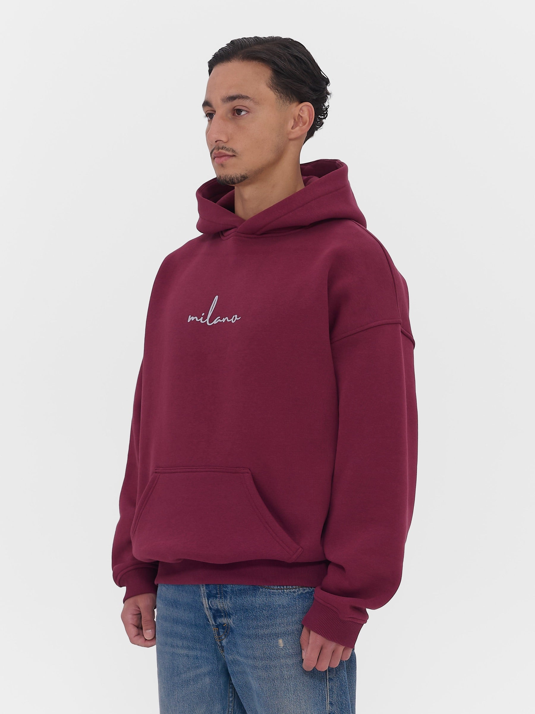 L'amour Hoodie Cranberry Red