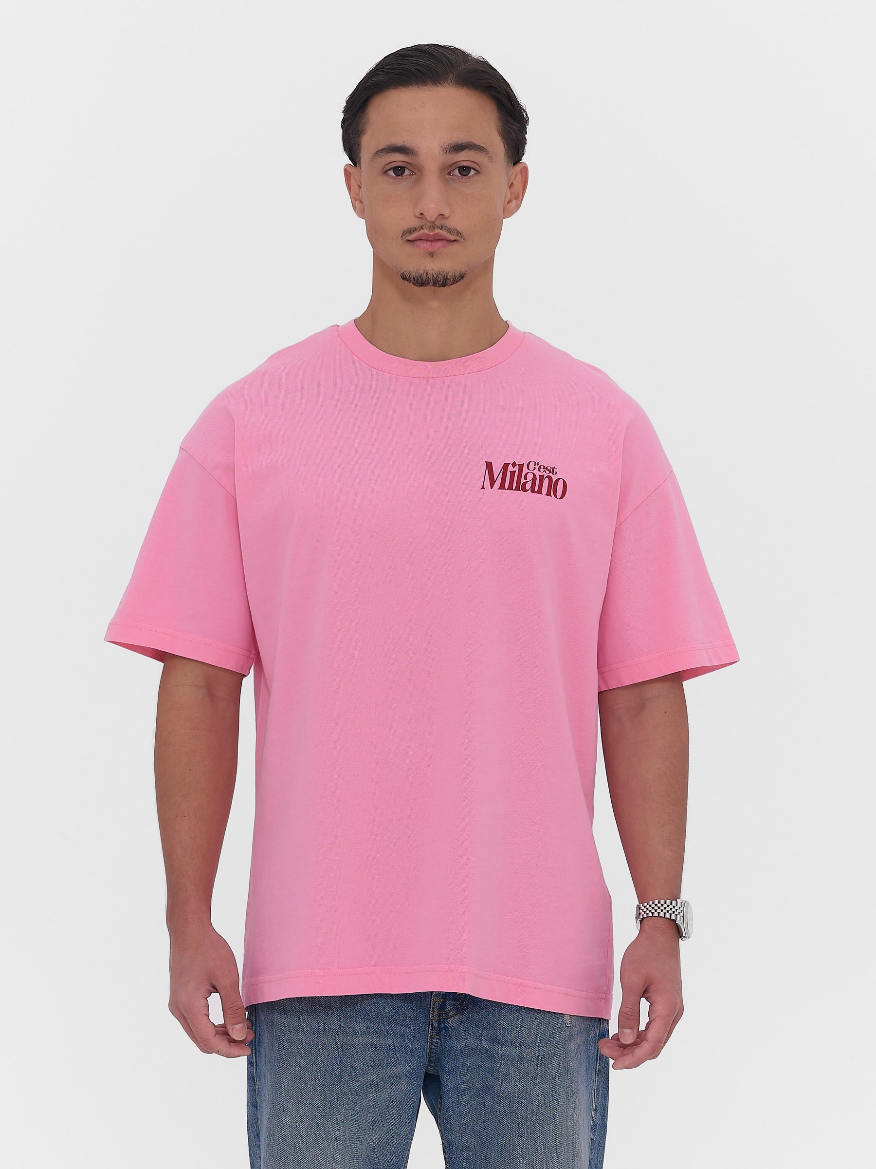 L'amour T-Shirt Washed Rose Washed