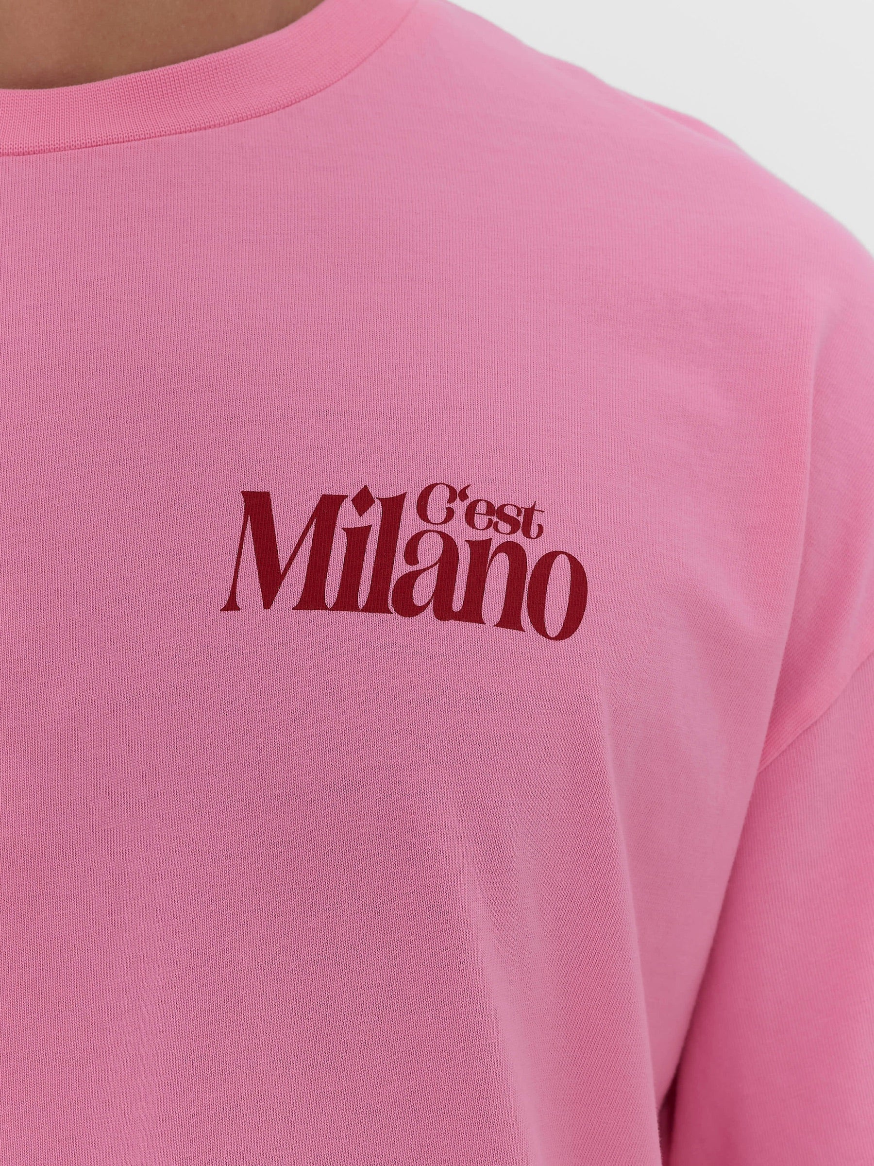 L'amour T-Shirt Washed Rose Washed