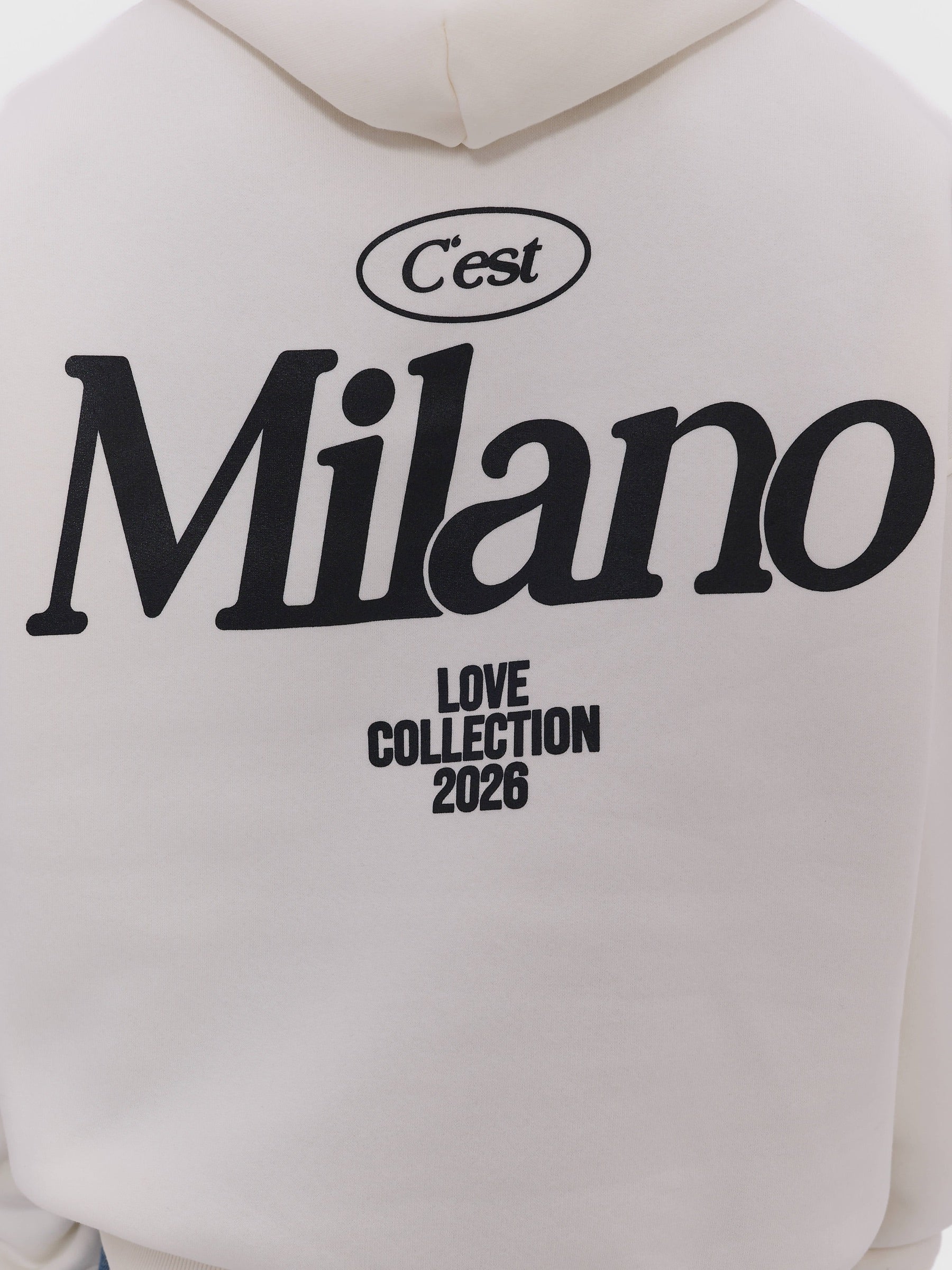 C'est Milano Hoodie Off White