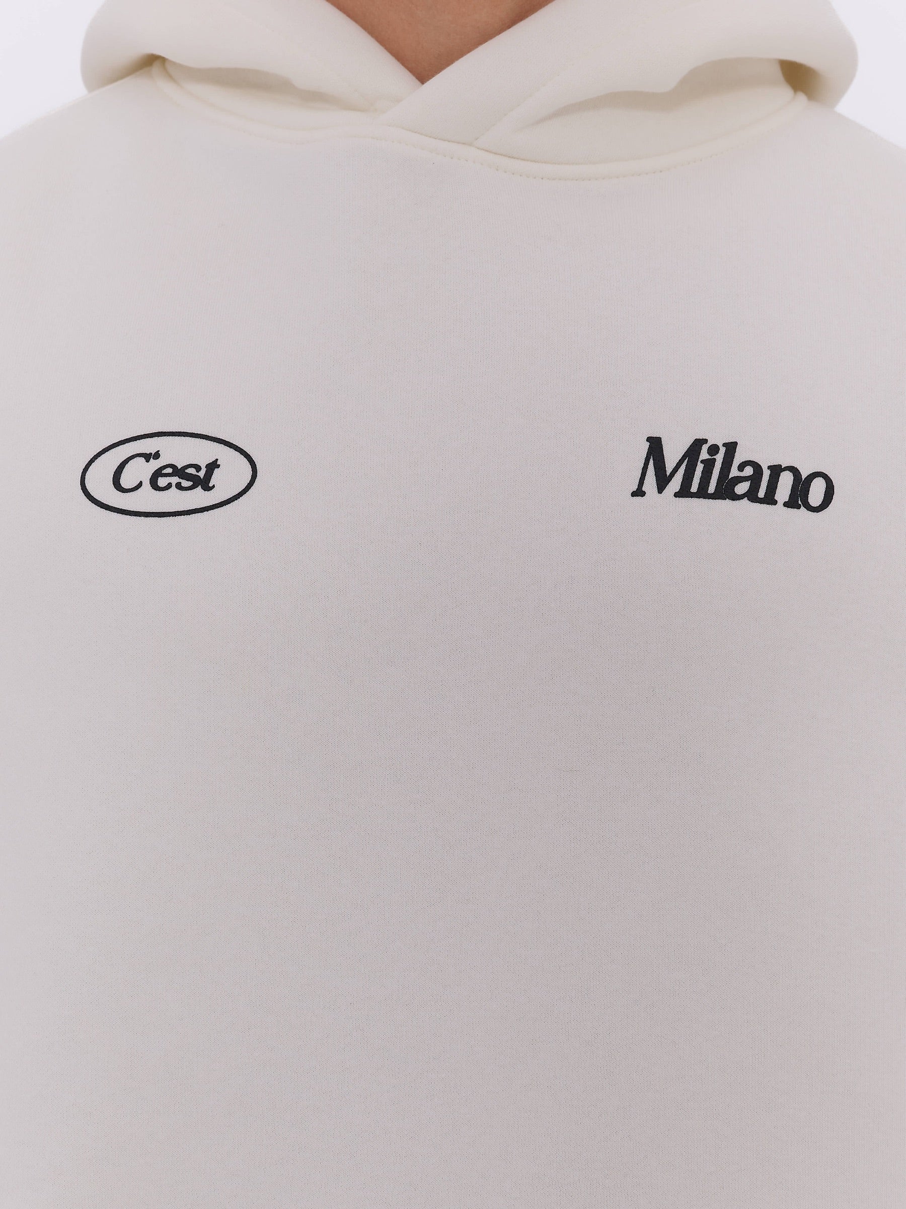 C'est Milano Hoodie Off White
