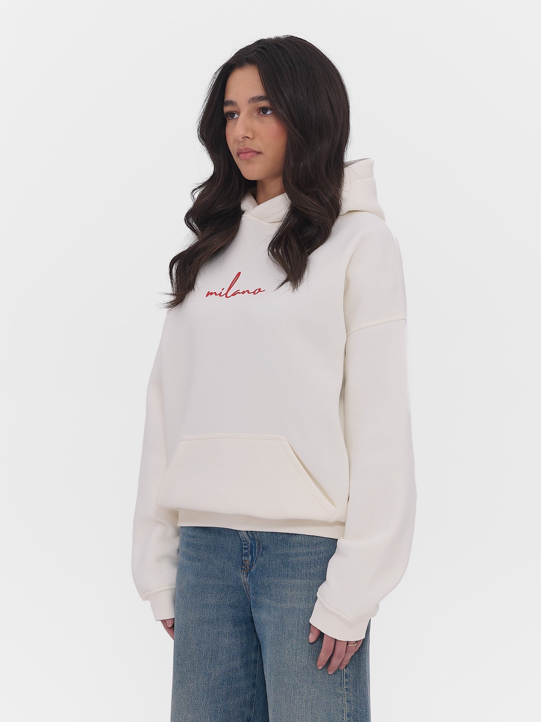 L'amour Hoodie Off White