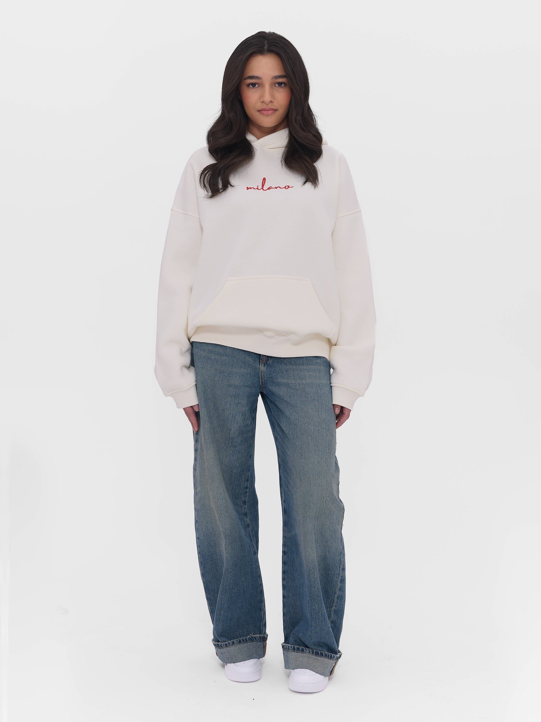 L'amour Hoodie Off White