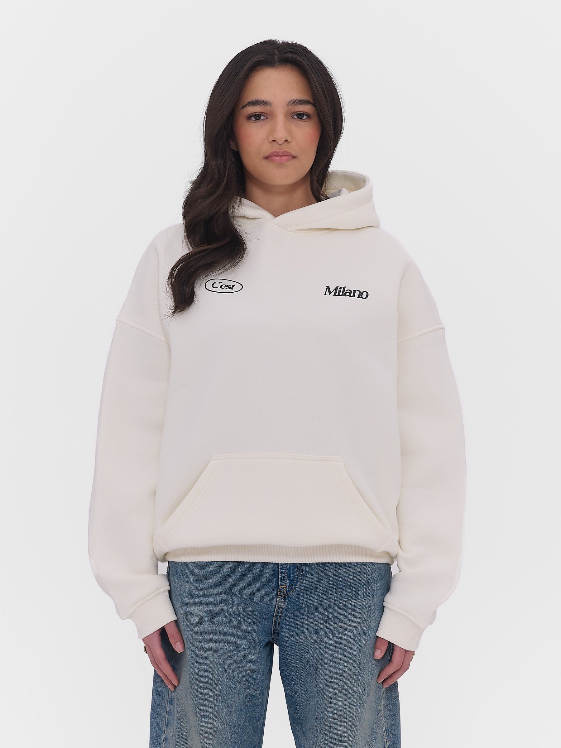 C'est Milano Hoodie Off White