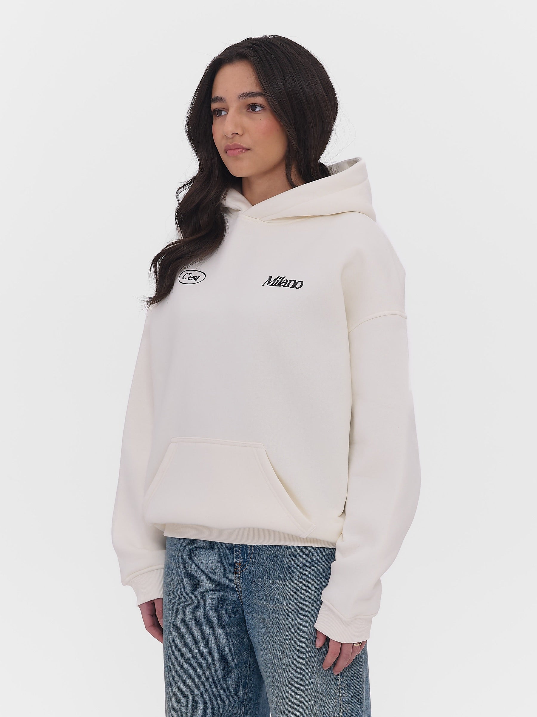 C'est Milano Hoodie Off White