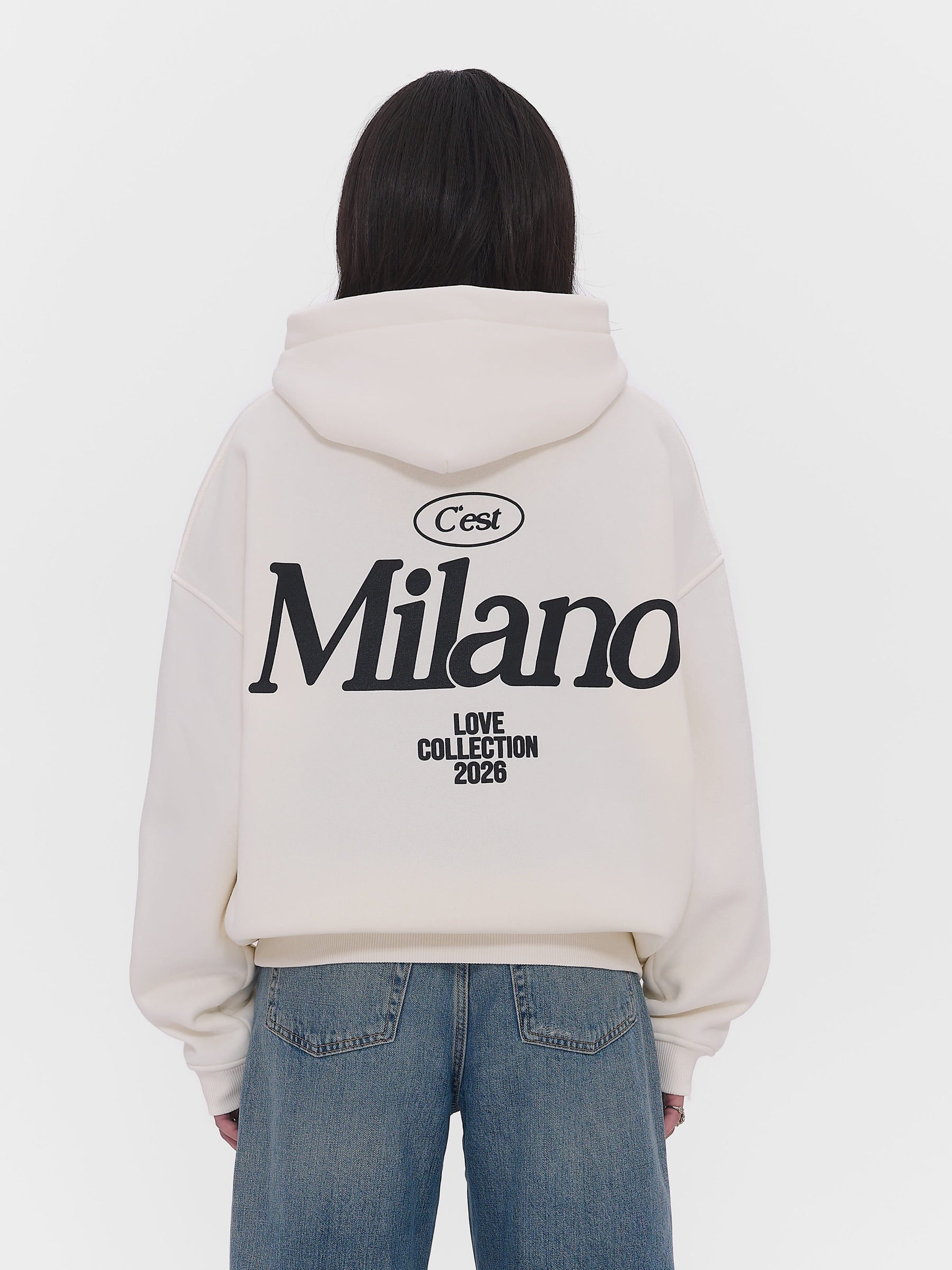 C'est Milano Hoodie Off White